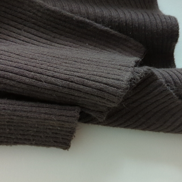 Chocolate Brown Waterfall Open Cardigan - Picture 4 of 5